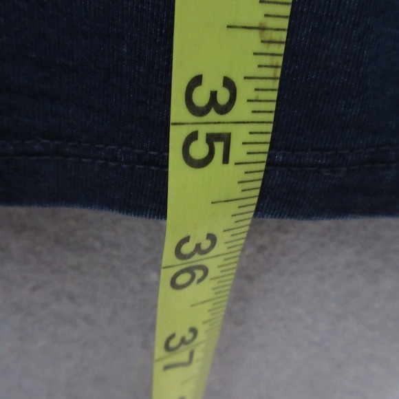 J Jill Pure Jill Indigo Dress Medium Blue Hood Coastal Comfort Beachy Pockets - Picture 8 of 9